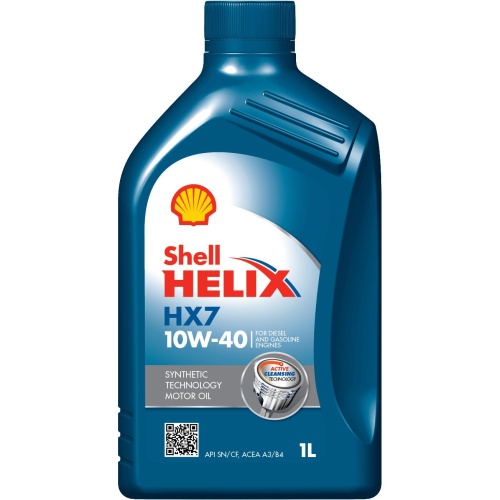 Масло моторное Shell Helix HX7 НХ7 10W-40 1л.