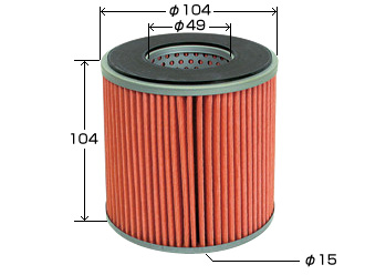 Фильтр топливный F-606 (VIC)