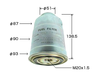 Фильтр топливный  FC-409 VIC