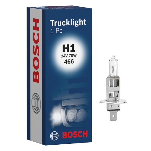 Лампа галогеновая TRUCKLIGHT H1 24V 70W 1987302411 (BOSCH)