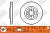 Тормозной диск передний ISUZU ELF NPR66L, 8-97173-520-0, RN1269, GR-21033 (G-brake)
