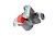 Головка соединительная без клапана красная, со встроеным фильтром, M16x1.5 на прицеп 9522010020, 90022001 (EBS)