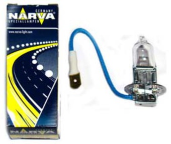 Лампа галогеновая 70w PK22S 24v H3 48700 (NARVA)