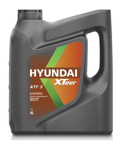 Масло для автоматической КПП HYUNDAI XTEER DEXRON ATF III, 4 л (Корея)