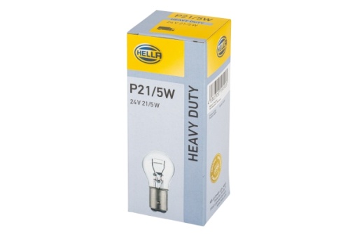 Лампа накаливания 21/5w 24v P21/5w bay15d 8GD002078-241 (HELLA)