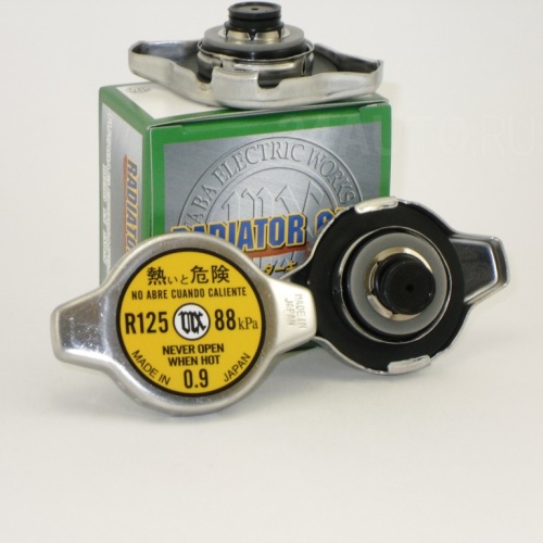 Крышка радиатора 0,9 kg/cm2 - 88 kPa, D=44mm, d=26mm C-12D, R125 узкий клапан (FUTABA)