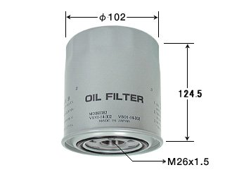 Фильтр масляный C-306 (VIC)