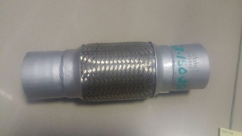 Гофра глушителя 67-150-250  мм с припуском (двойное армирование) EFP1011 (OOtOkO)
